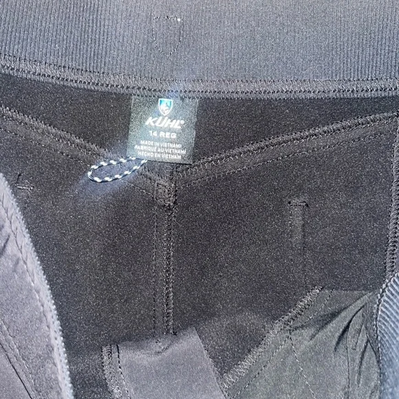 Kuhl Frost softshell micro fleece lined black women’s pants - Picture 3 of 3